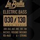 Resim La Bella RX-N6D 6 Telli Bas Gitar Teli (30-130) 
