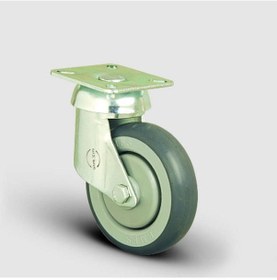 Resim Es01Mbr125 Oynak Tablalı Kauçuk Tekerlek Çap:125 Market 