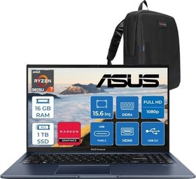 Resim Asus Vivobook 15 Amd Ryzen 7 5825U 16GB 1tb SSD Amd Radeon Graphics 15.6" Fhd 250NIT LED Windows 11 Home Taşınabilir Bilgisayar M1502YATH02 + Zettaçanta 