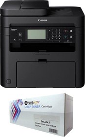 Resim I-Sensys MF237W Ethernet + Wi-Fi + Tarayıcı + Fotokopi + Faks TAM DOLU PLUSCOPY TONERLİ 