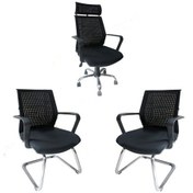 Resim Koltukstilim Syh Fileli Koltuk Takımı Siyah 