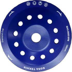 Resim Bora Hırdavat 180 mm Elmas Beton Yüzey Temizleme Dese Tek Sıra 