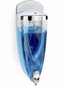 Resim KG-GOLDPAPER F016 650 Ml Krom Kaplama Sıvı Sabunluk Dispanseri Aparatı (üstten Doldurmalı) 