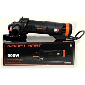 Resim Kraft Hart Profesyonel 900 W 115 mm Avuç Içi Taşlama Ispiral Makinası 