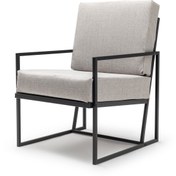 Resim Gaga Mobilya Ev Ofis Büro Bahçe Teras Kanepe Koltuk Berjer (AÇIK GRİ) 