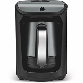 Resim Jumbo X Homend Joy 1886H Antrasit Konuşan Türk Kahve Makinesi 