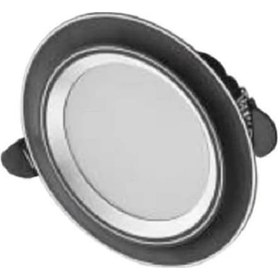 Resim Ct-5258 6w Zebra Led Armatür Siyah-krom-12adet 3 Renk Cata Krom - Siyah 