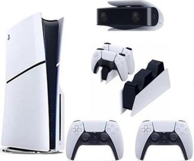 Resim Playstation 5 Slim CD'Lİ Edition +2.Dualsense + Şarj İstasyonu+ PS5 KAMERA 