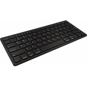 Resim Huahai [farsça Versiyon] X5 78 -Key Ultra Ince Kablosuz Bluetooth Klavye Ipad iPhone Için Sürücü Yok - Black 