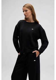 Resim Ellesse Bayan Sweat Ef527-bk Siyah SiYAH 