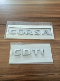 Resim restinal Opel "Corsa Cdti" Corsa D Bagaj Yazısı 
