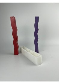 Resim Zigzag Çubuk Silikon Kalıp 