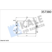 Resim Klıma Radyatoru Kondenser +ac Ford Focus C.max Sohc 1.5 1.6 14/ 