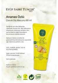Resim Eyüp Sabri Tuncer 4'lü Set Çocuk Diş Macunları 60 Ml, Rosie Hediye 