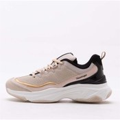 Resim Slazenger Kadın Sneaker Yüksek Topuk(4,5CM) Kadın Günlük Spor Ayakkabı Bej 