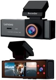 Resim Araç İçi Kamera 1080P Dokunmatik Wifi Ön İç ve Arka Araç Kamerası Q7 7302 Siyah 