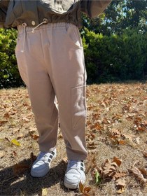 Resim Oliven The Kid Oliventhekid Unisex Kanvas Pantolon Vizon Vizon 