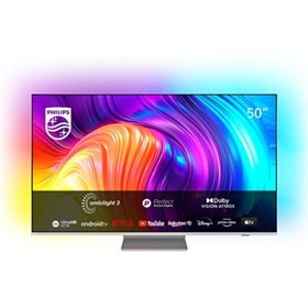 Resim Philips 50PUS8807 50" 127 Ekran Uydu Alıcılı 4K Ultra HD Android Smart LED TV 
