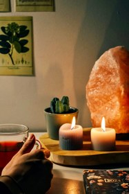 Resim ANADOLU HASAT 2 Adet- Himalaya 4-5Kg ve Çankırı Kristal Kaya Tuzu Lambası 3-4Kg TUZ SABUNU HEDİYELİ 