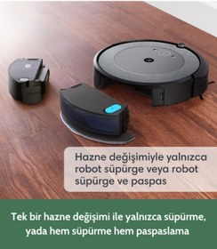 Resim iRobot Roomba Combo i5 Robot Süpürge Ve Paspas 