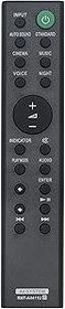 Resim VINABTY RMT-AH411U Yedek Uzaktan Kumanda Sony SoundBar Subwoofer HT-S100F HT-SF200 HTS100F HTSF200 HTS100F HTSF150 HT-S100F HT-SF150 Sub RMT-AH411J ile Uyumlu 