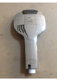 Resim Fonksiyonlu Duş Başlığı Krom Kaplı Hafif Aynalı Mavi Renk Diğer 