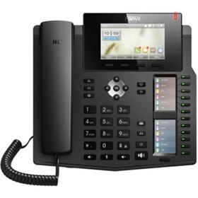 Resim Fanvil Fanvıl X6 Siyah Gıgabıt Ip Telefon Renkli Ekran Poe 
