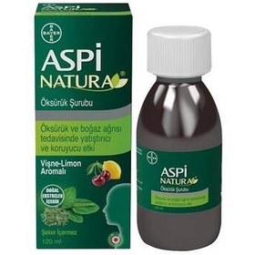 Resim Aspinatura Öksürük Şurubu Vişne & Limon 120 ml 