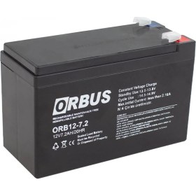 Resim Akü 12 Volt 7.2 Amper Orbus Upsler Için ORB12-7.2 (150 x 65 x 90 Mm) (4887) 