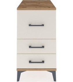 Resim Kronos Komodin 3 Çekmeceli 44x59x80 Çam-aytaşı Çam 