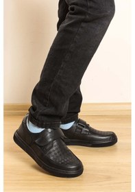 Resim Hakiki Deri Erkek Çocuk Casual Ayakkabı 770fa917bsk 001 