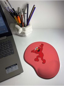 Resim Susam Sokağı Elmo Bilek Destekli Mouse Pad 