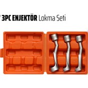 Resim Rico 1/2" 3 Adet Enjektör Lokma Seti 