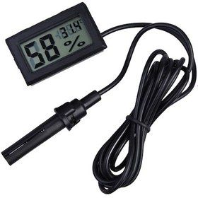 Resim Kuluçka Makinası Problu Termometre Sıcaklık Nem Ölçer Thr151x 