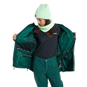 Resim Burton Lalik Kadın Yeşil Snowboard Ceketi 