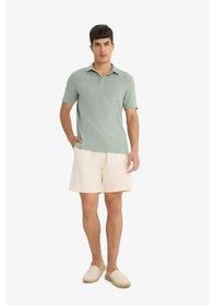 Resim Defacto Relax Fit Pamuklu Bermuda E1735ax25smkh454 Haki 