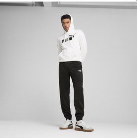 Resim Puma 68257202 Ess No. 1 Logo Erkek Sweatshirt BEYAZ 