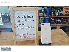 Resim Apple iPhone 8 Plus İkinci El TR | 64 GB | Altın 