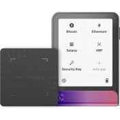 Resim Ledger Flex Nebula Kızılı Kripto Donanım Cüzdanı ve Recovery Key 