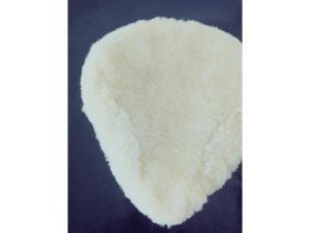 Resim %100 Koyun Postu Bisiklet Motor Sele Kılıfı Ortopedik Koltuk Kılıfı 28X25 cm 