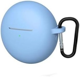 Resim Huawei Freebuds 7i İle Uyumlu Silikon Kancalı Kulaklık Kılıf (mavi) 