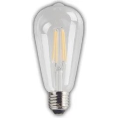 Resim AyrStore Buğz Eco Lounge Kendal KES505 LED Rustik Ampul 6W 2700K Gün Işığı E27 Duy 