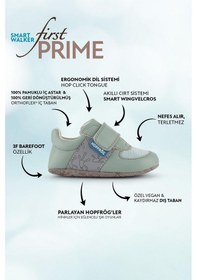 Resim Smart Walker First Prime Havalı Yeşil Barefoot İlk Adım Bebek Ayakkabı-yeşil Yeşil 