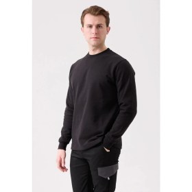 Resim Pamuklu Sweatshirt Kışlık Erkek Süveter Galanthus Basic Rahat Kesim Günlük Iş Kullanımı Için 