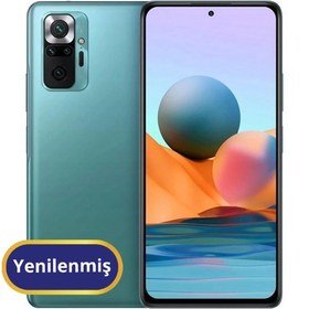 Resim Xiaomi Redmi Note 10 Pro Yenilenmiş TR Garanti | 256 GB 6 GB Yeşil 