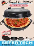 Resim Frank & Müller Germany | Taş Fırın | Siyah Lahmacun , Grill Ve Pizza Makinesi 