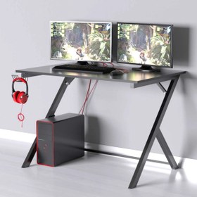 Resim Evdemo Milenyum Profesyonel Oyuncu Masası Siyah 