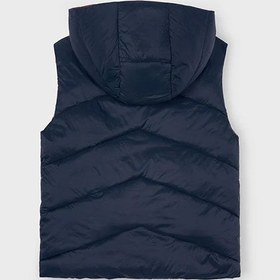 Resim Mayoral Erkek Çocuk Çift Taraflı Anorak Yelek Lacivert Bordo - 5 Yaş 