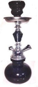 Resim Küçük Boy Nargile Takımı - Siyah 