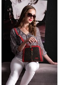 Resim Kadin Cuzdan Kartlik Fermuarli Cuzdan Kadin Cantasi Sıyah Grı Just Polo Tyc00405259969 